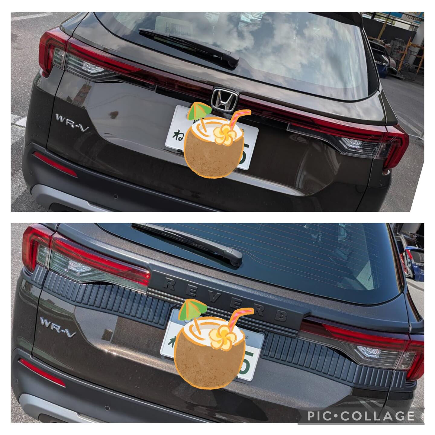 【カーコンビニ倶楽部】岐阜県大垣市板金塗装　WRV ダムド　リバーブ