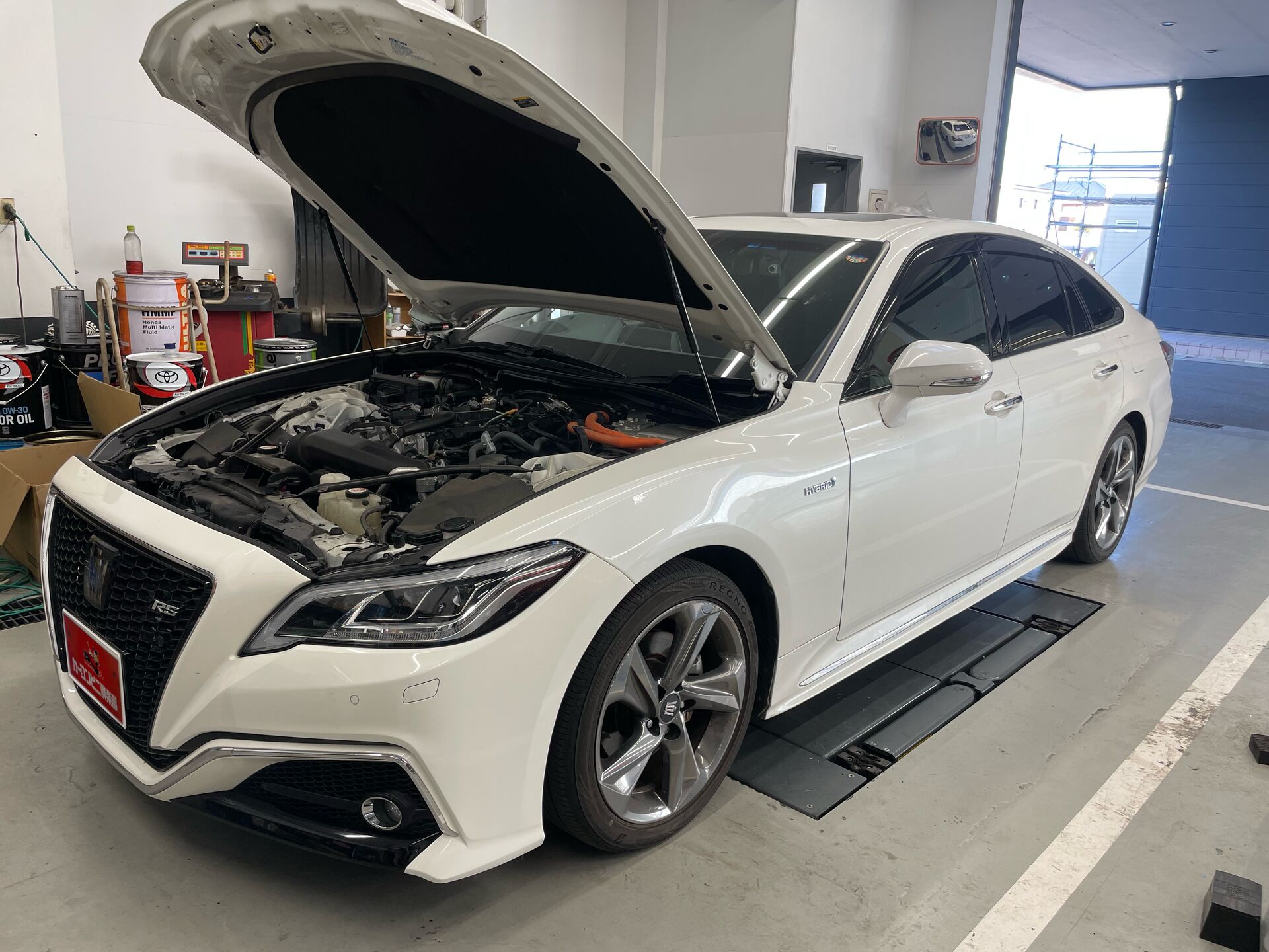 【カーコン車検】クラウンRS 車検整備